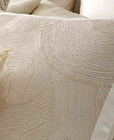 Donna Karan Home Cord Swirl Decorative Pillow