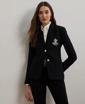 Lauren Ralph Lauren Bullion Jacquard Blazer P Xs 3x