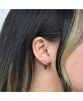 Beau Triangle Earrings