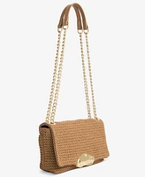 I.n.c. International Concepts Mini Ajae Straw Crossbody, Exclusively at Macy's