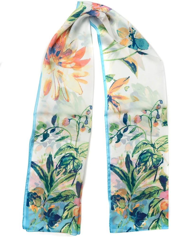 Vince Camuto Garden Blooms Oblong Scarf