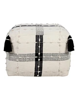 Cotton Ottoman Footrest for Living Room Comfort and Stylish Seating