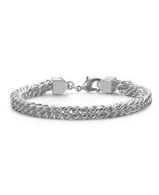 14K Gold Plated or White Mesh Link Bracelet