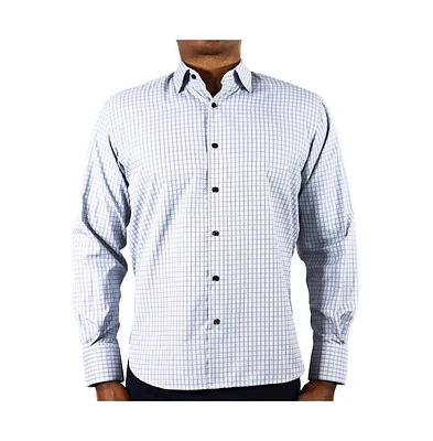 Luchiano Visconti Men's Checkered shirt