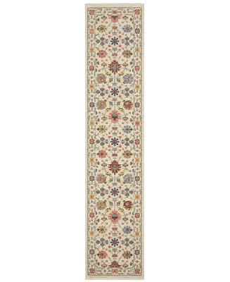 Oriental Weavers Lucca 093W1 2'6"x12' Runner Area Rug
