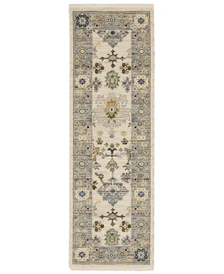 Oriental Weavers Lucca 846H1 2'x6' Runner Area Rug