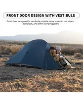 Naturehike Cloud Up Free Standing 2 Person Backpacking Tent Ultralight Nylon Double Layer Camping Tents for Two
