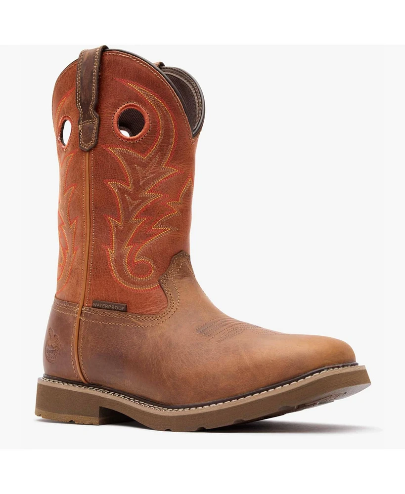 Georgia Boot Men's Core 37 Western 11" Waterproof Pull-On Work