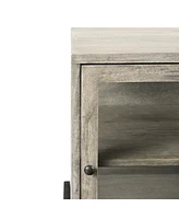 Solid Wood Square End Table for Living Room or Bedroom