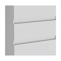 Two Drawer Standard Chest for Bedroom Storage and Home Organization