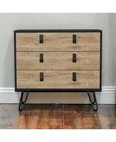 Three Drawer Dresser for Bedroom Organization and Storage Solutions