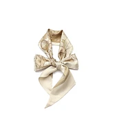 Coach Stacked Tabby Bags Print Silk Skinny Scarf