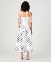 French Connection Women's Strappy Polka Dot Midi Dress