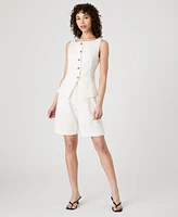 French Connection Women's Birdie High-Rise Bermuda Short