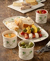 Belleek Pottery Shamrock Dinnerware Collection
