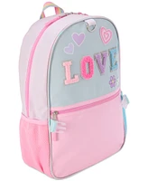 InMocean Big Girls Love Backpack, Lunch Bag & Headphone Set