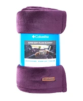 Columbia Super Soft Plush Fleece Blanket