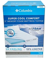 Columbia Super Cool Comfort 3" Airfoam Topper