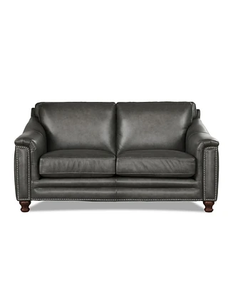 Hydeline Belfast 67" Top Grain Leather Loveseat