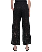 Dkny Jeans Women's Lace Cropped Pants