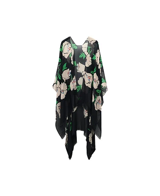 Kate Spade New York Women's Springtime Bloom Ruana