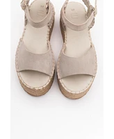 Serez Leather Platform Espadrilles Sandal (Women)