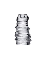 Nude Glass Eos Short Candle Holder