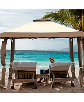 13 x 13 Feet Pop Up Gazebo Tent with Carry Bag for Patio Garden