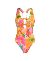 Sunshine 79 Women's Utopia V Plunge One Piece