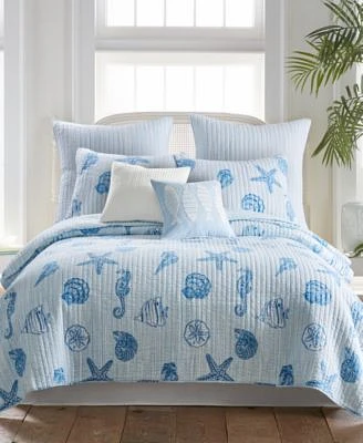 Levtex Sandy Cove Reversible 3 Pc. Quilt Sets