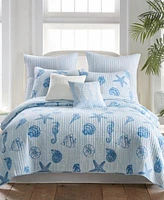 Levtex Sandy Cove Reversible 3 Pc. Quilt Sets