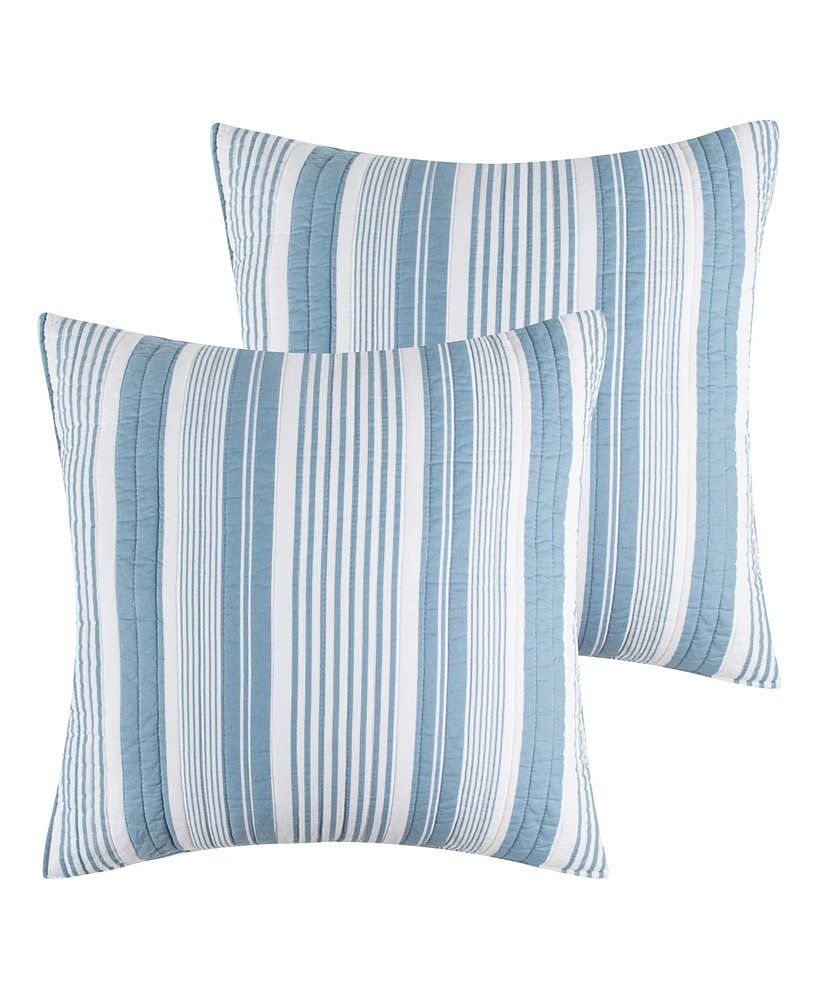 Levtex Stillwater 2-Pc. Sham Set, European