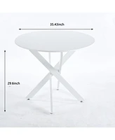 Mid-Century Dining Set: Table & 4 Chairs