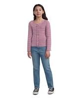 Levi's Big Girls Ribbed Bell-Sleeve Knit Top