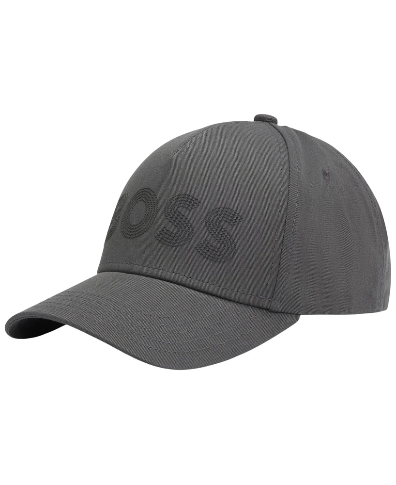 Boss by Hugo Boss Men's Logo Artwork Cotton-Twill Hat