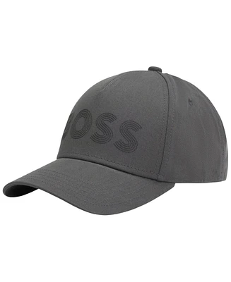 Boss by Hugo Boss Men's Logo Artwork Cotton-Twill Hat