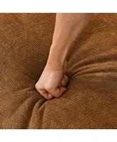 Orange Memory Foam Bean Bag Chair