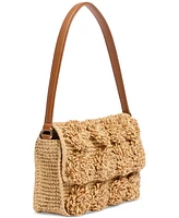 Sam Edelman Phoebe Small Raffia Shoulder Flap Bag