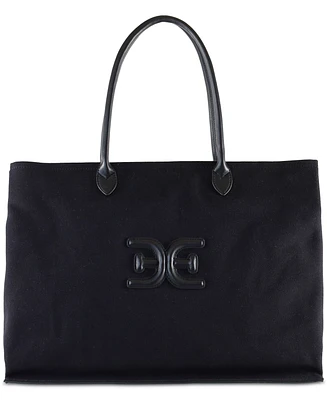 Sam Edelman Cooper Extra Large Logo Canvas Tote