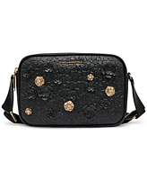 Karl Lagerfeld Paris Maybelle Crossbody with Floral Pins