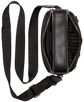 Karl Lagerfeld Paris Maybelle Crossbody with Floral Pins