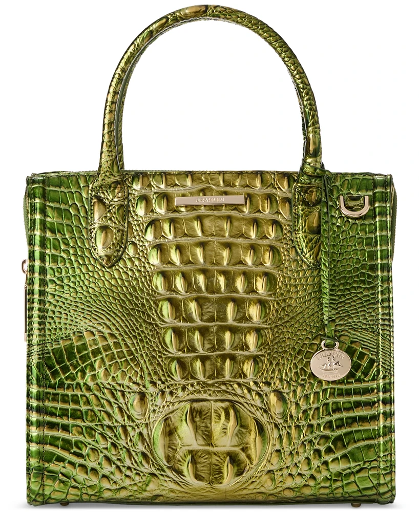 Brahmin Caroline Melbourne Small Leather Satchel