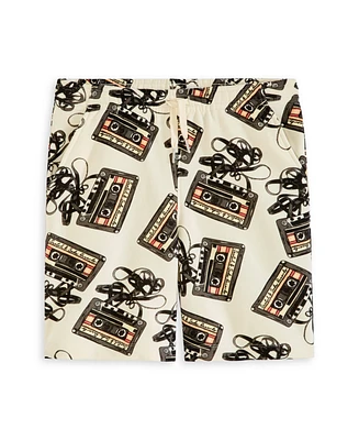 Scotch & Soda Big Boys Printed Fleece Shorts
