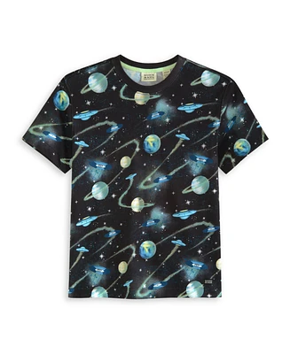 Scotch & Soda Big Boys Printed T-Shirt