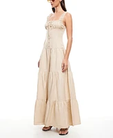 Lioness Women's Heart-Shaped Maxi Dress