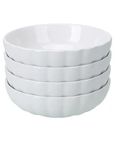 Bia Cordon Bleu Petal 4-Pc. Dinner Bowls Set, Service for 4