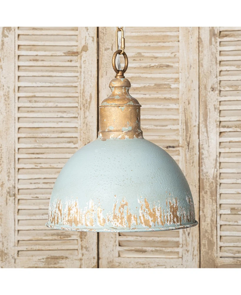 Retro Blue Pendant Light for Stylish Home Interiors, Perfect for Creating a Cozy and Sophisticated Ambiance