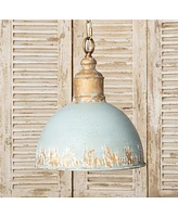 Retro Blue Pendant Light for Stylish Home Interiors, Perfect for Creating a Cozy and Sophisticated Ambiance