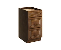 Casainc W18" X H34.5" D24" Kitchen Cabinet Floor Base With 3 Drawers