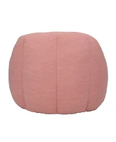 Tufted Bean Bag Chair with Memory Foam Filling